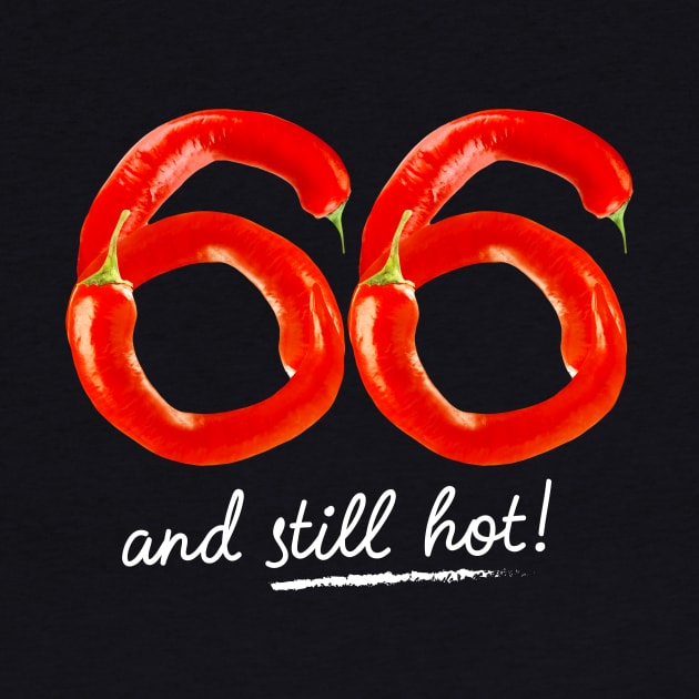 66th Birthday Gifts - 66 Years and still Hot by BetterManufaktur